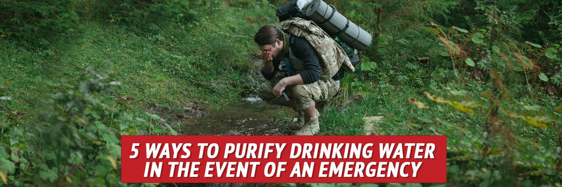 5 Ways to Purify Drinking Water in the Event of an Emergency - My Patriot Supply