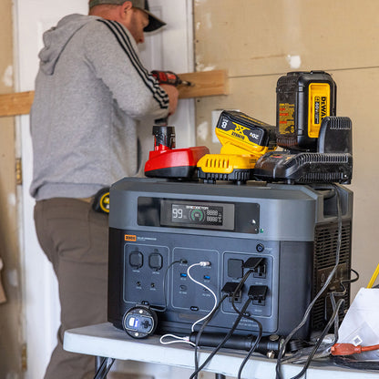 grid doctor powering battery operated drills