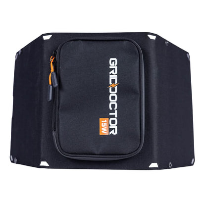 65W Power Bank w/ 15W Solar Panel by Grid Doctor
