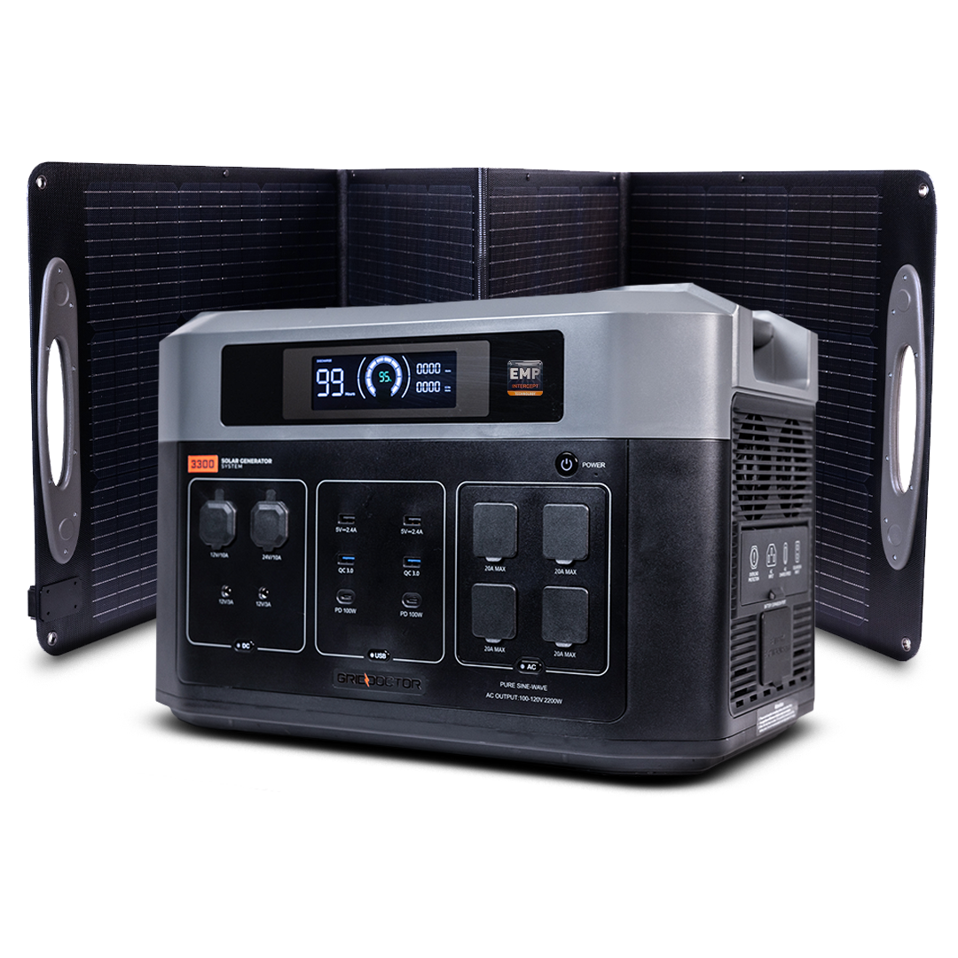 3300 EMP SOLAR GENERATOR SYSTEM – Grid Doctor