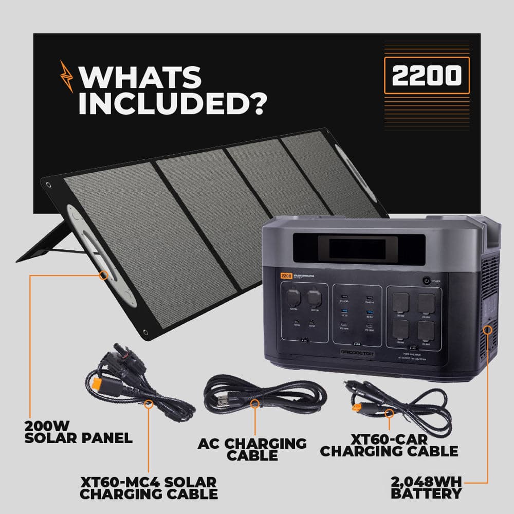 2200 SOLAR GENERATOR SYSTEM